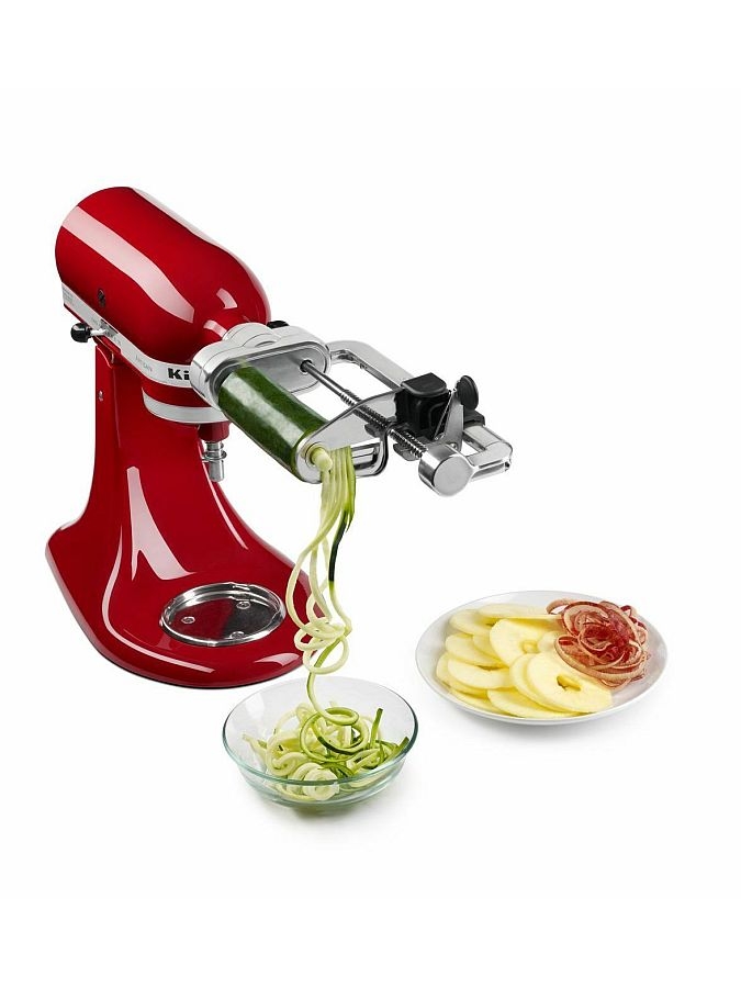 Kitchenaid artisan, accessorio spiralizzatore con 4 lame